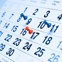  Calendar of Events