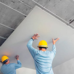 Acoustic Ceiling Installation