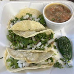 Tacos and Aguas Frescas