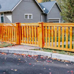 Picket Wood Fencing