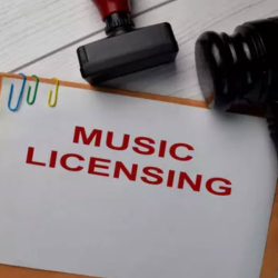 Licensed Music with Messaging Option