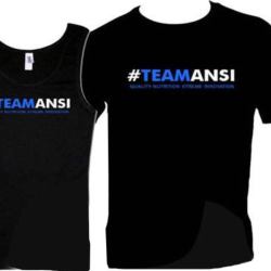 Team ANSI Black Shirt