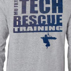 MU FRTI Heavy Cotton Adult Long-Sleeved T-Shirt With Tech Rescue 