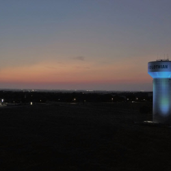 Nighttime Aerial Photography