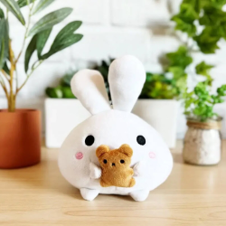 Bunny Plushie Keychain