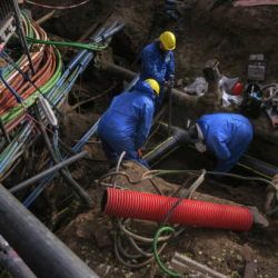 Underground Utility Installation