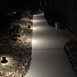 Shrub and Path Lighting