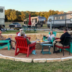 Propane Firepit Area