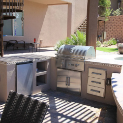 Outdoor Kitchen Construction