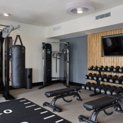 Fitness Center with Yoga