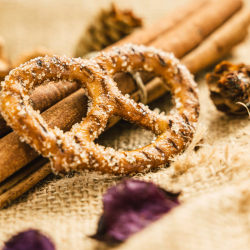 Honey Cinnamon Pretzels