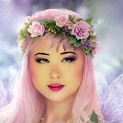Pink Fairy by Anna S Bare