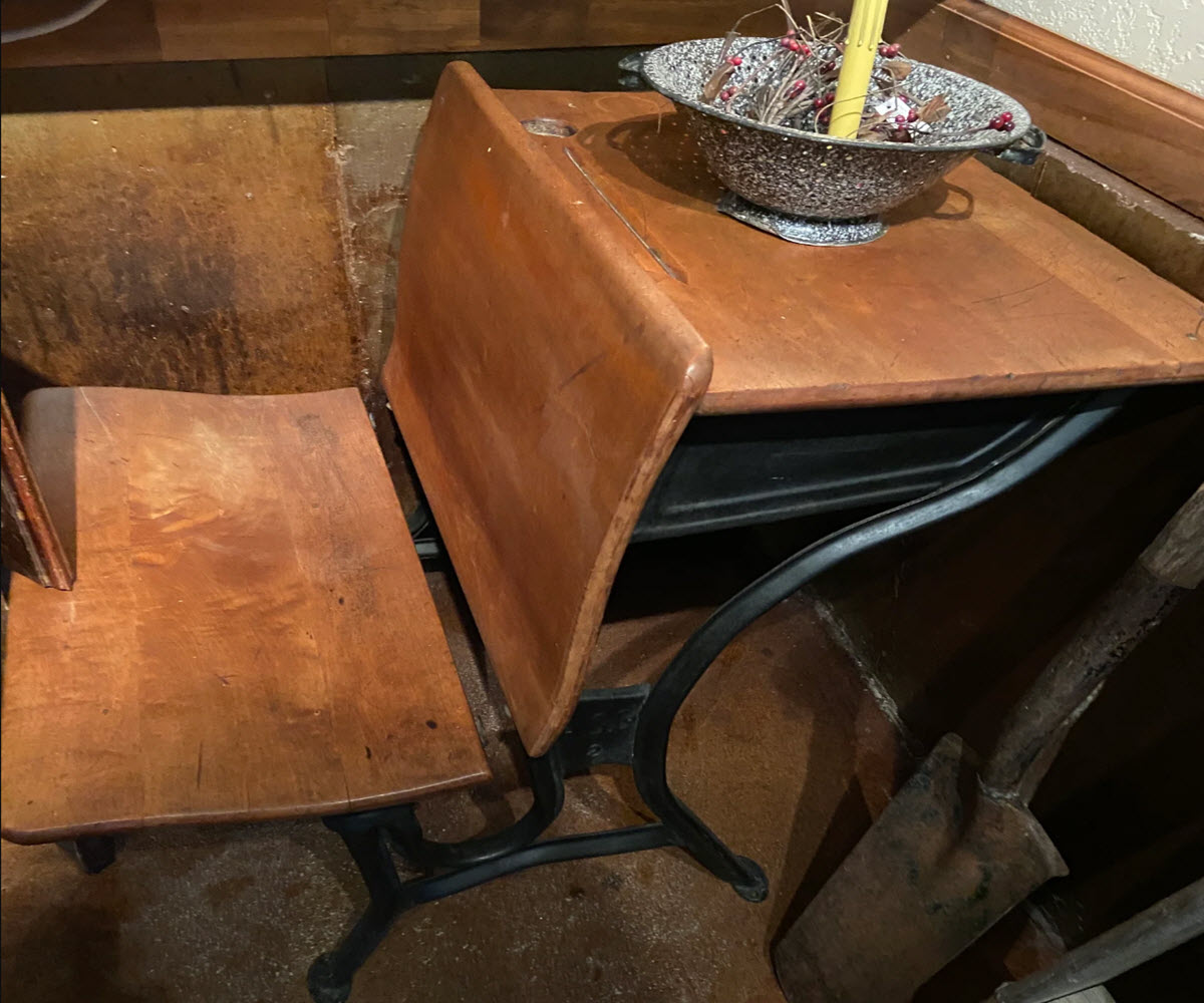 Vintage School Desk