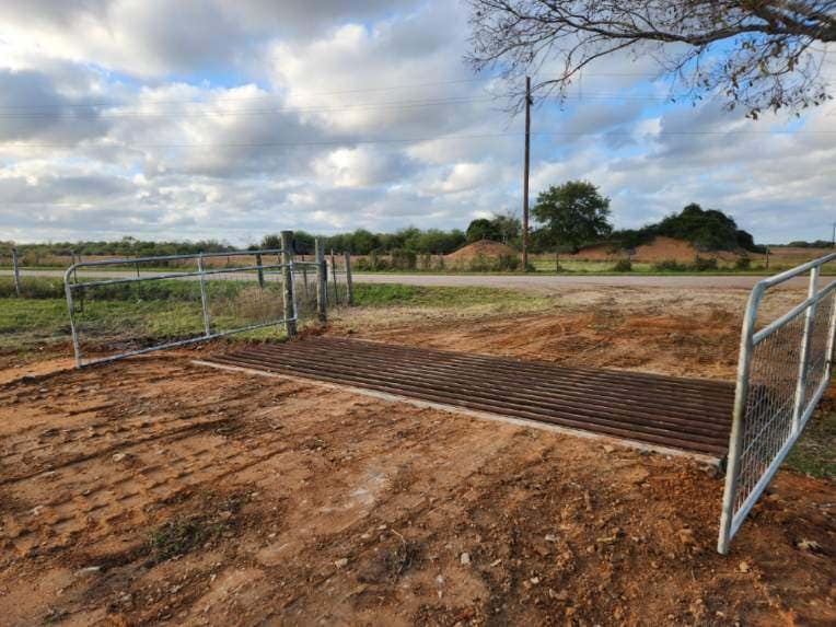 Cattle Guard Installation