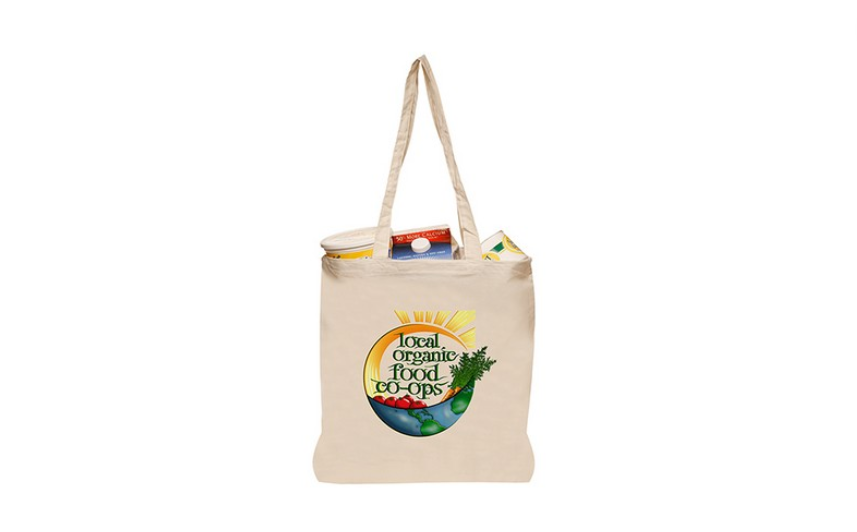 Natural Cotton Fiber Tote Bags