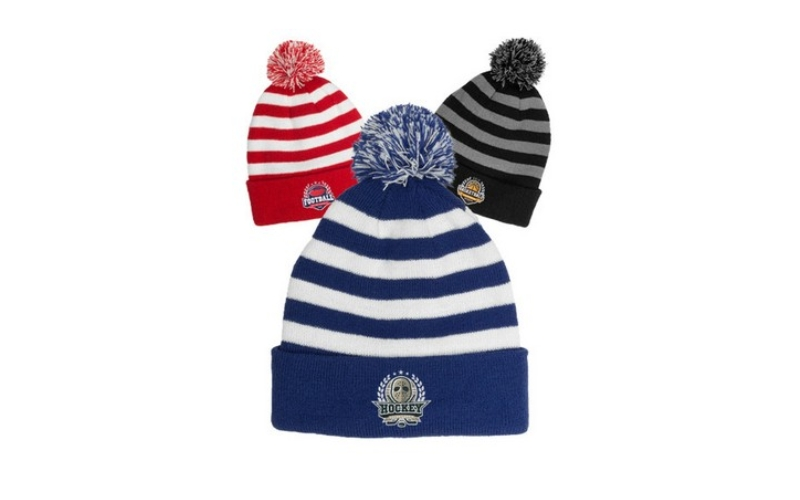 Ouray Two Tone Rib Knit Beanie's