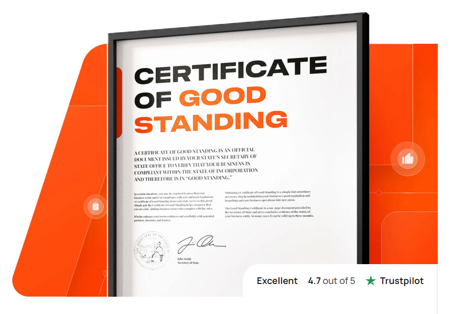 Certificate of Good Standing