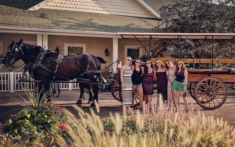 Bachelor/Bachelorette Horse-Drawn Wine Tour