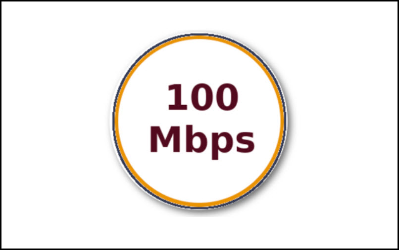 Fiber Services Packages: 100 Mbps Premium