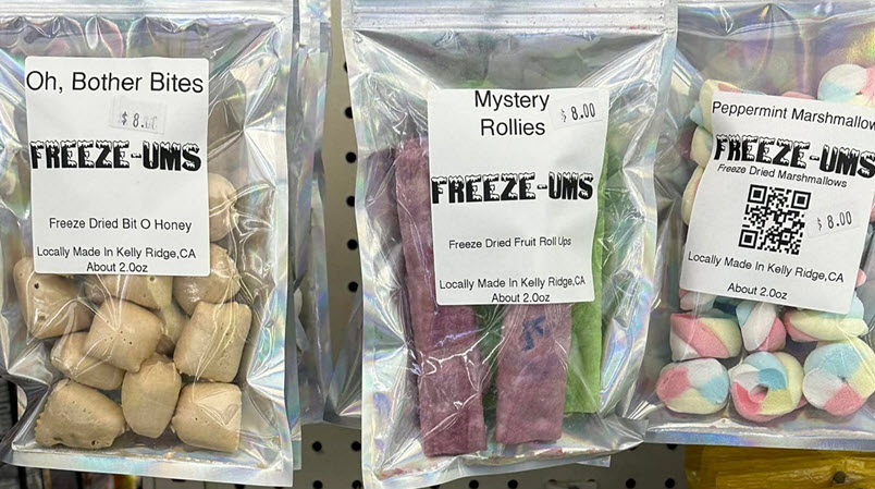 Freeze-Dried Candy Selection