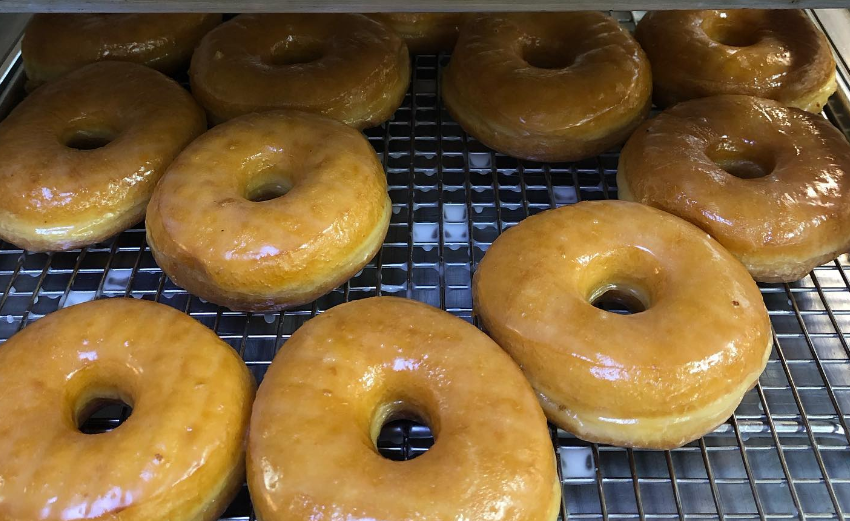 Glazed & Chocolate Doughnuts