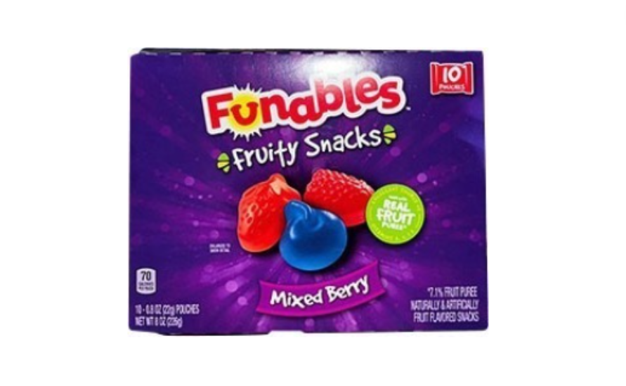 Mixed Berry Fruit Snacks