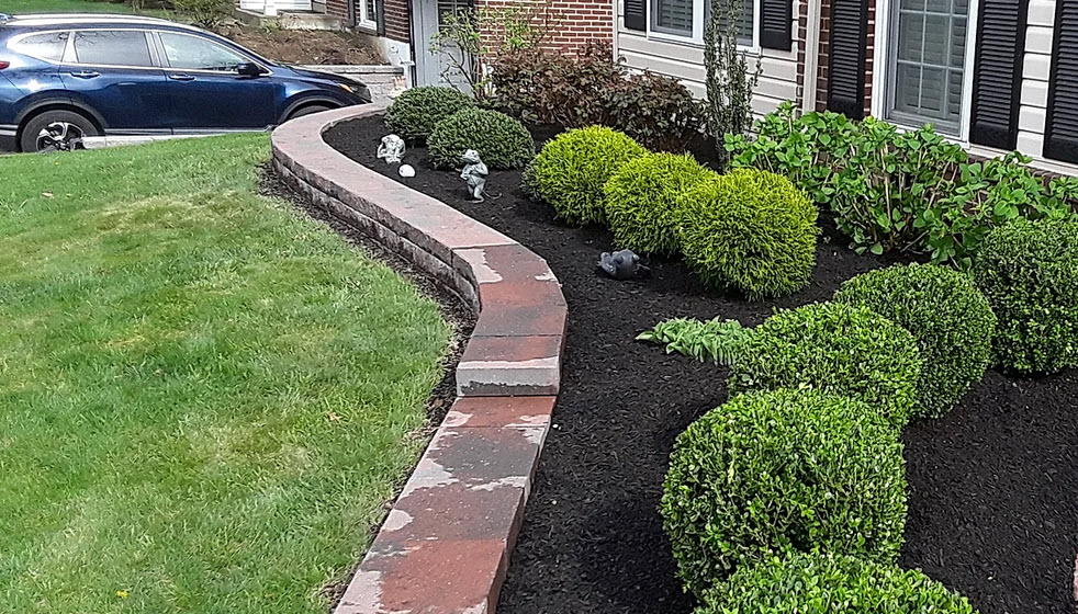 Edging, Mulching, and Trimming