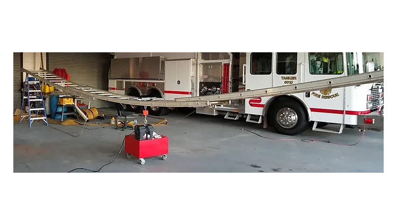 Ground Ladder Testing