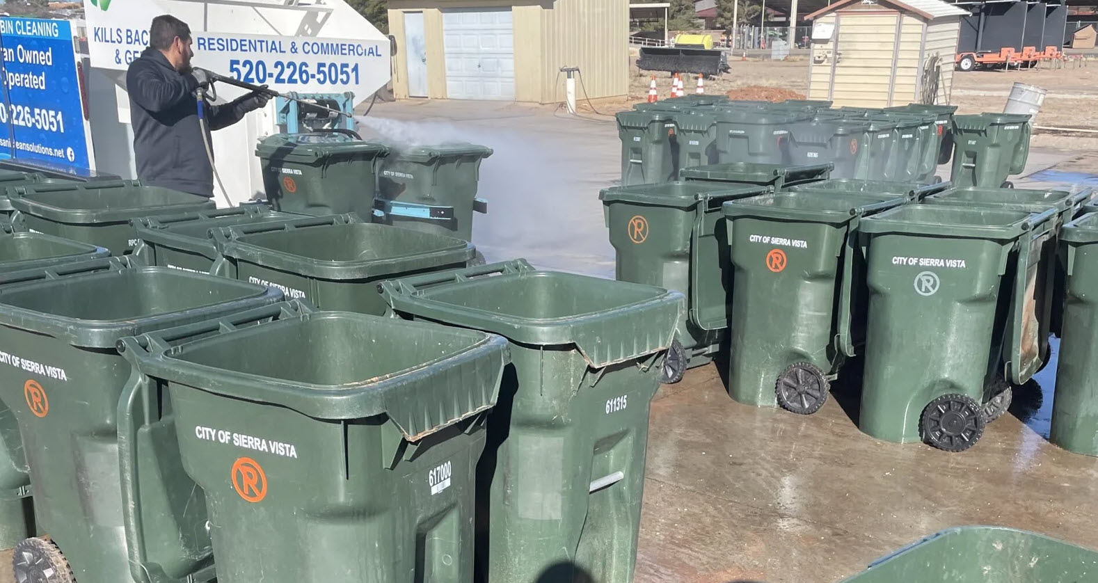 Trash Bin Cleaning