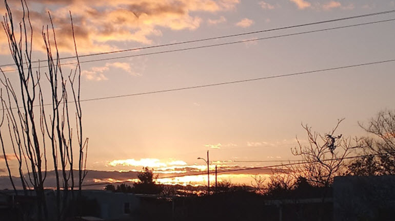 Spectacular Sunset Viewing