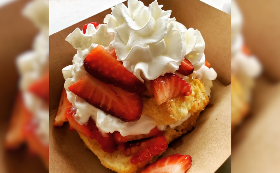 Strawberry Shortcake and Whipped Cream