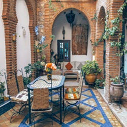 Beautiful patio