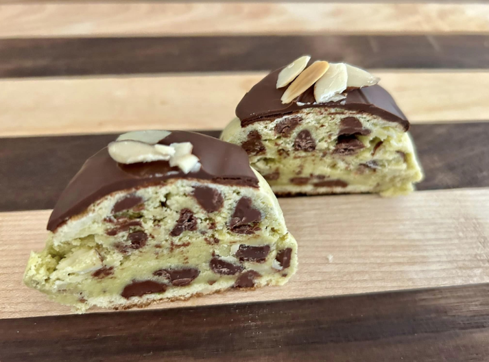 Pistachio Almond Chocolate Chip Cookie