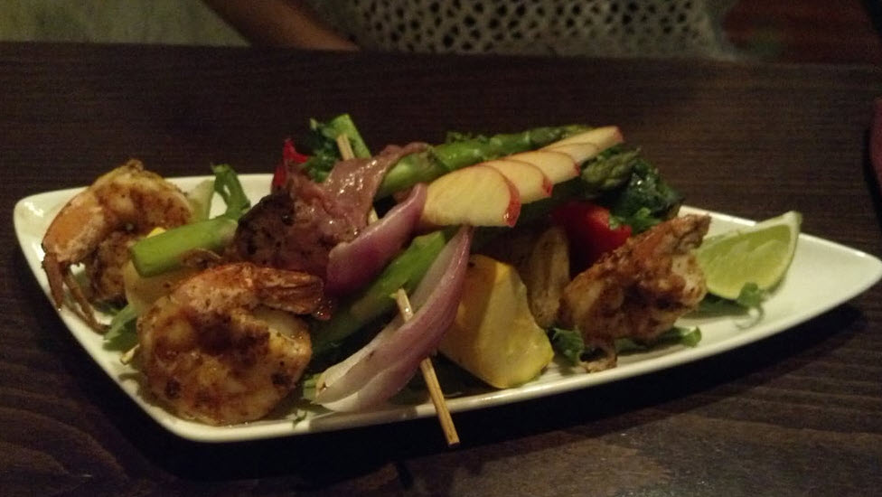  Shrimp Skewers 