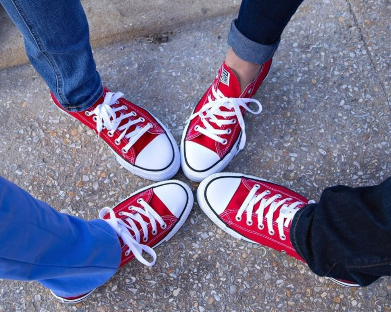 Wear Red Sneakers