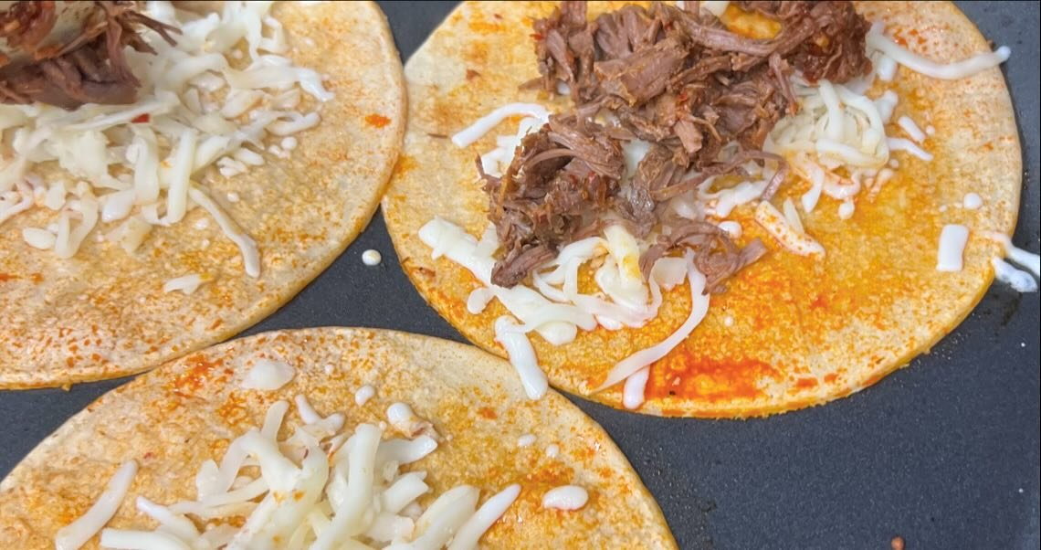 Quesa-Birria Tacos