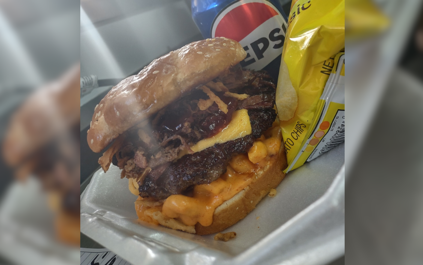 Brisket Smash Burger Combo