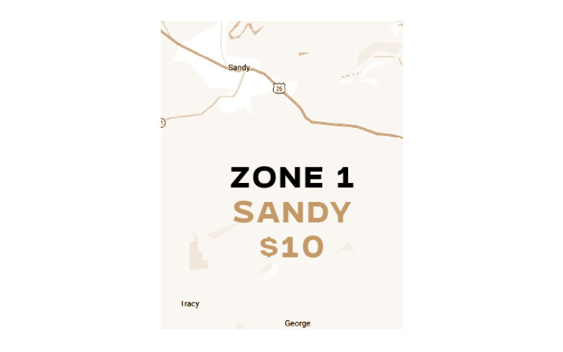 Zone 1 Sandy