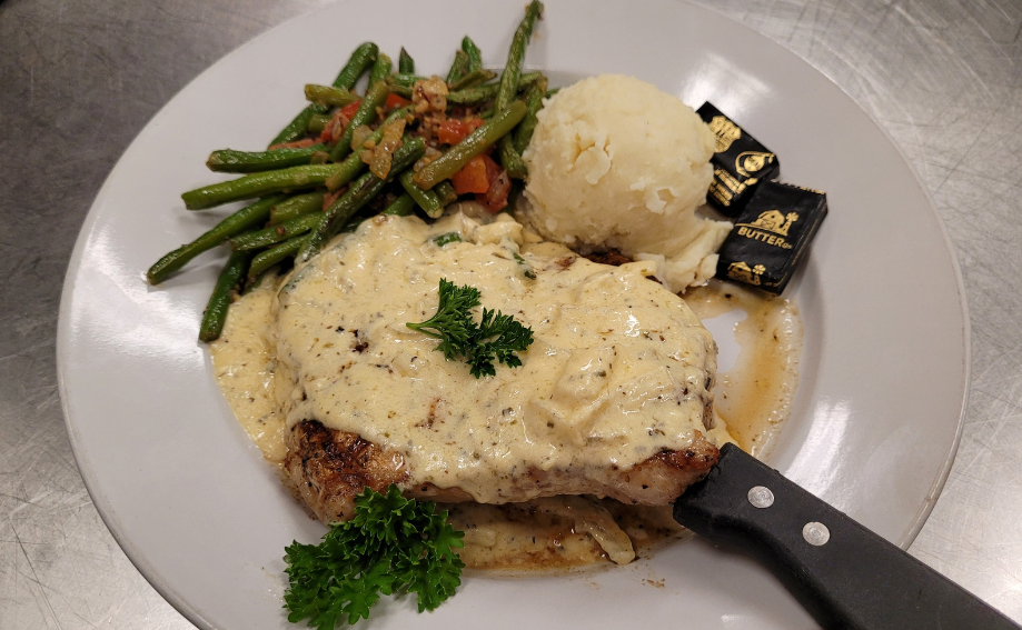 Garlic Parmesan Pork Chop