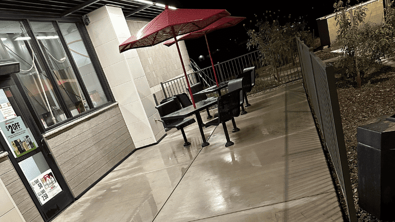 Commercial Patio Cleaning