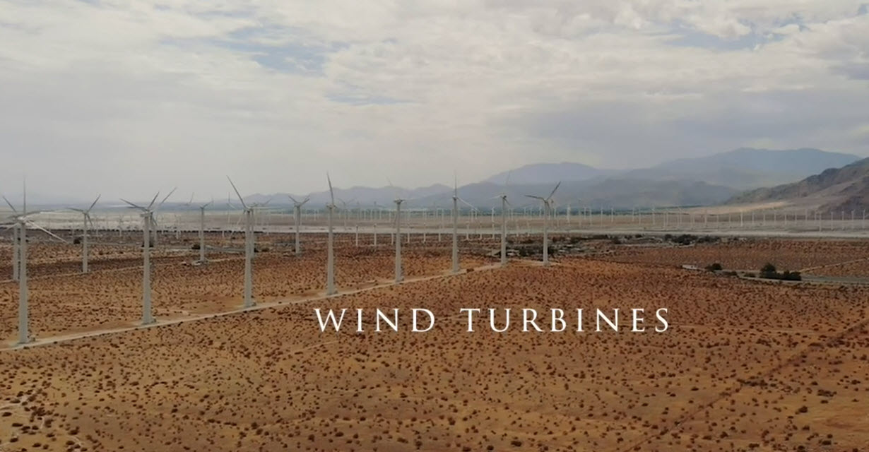 Aerial survey Roofs, Wind Turbine