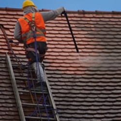 Commercial Roof Pressure Washing