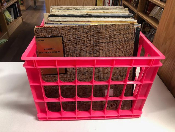 LPs, CDs, and DVDs