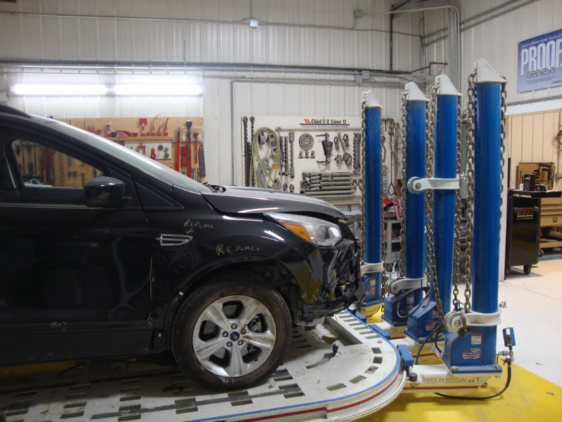 Laser Frame Repair