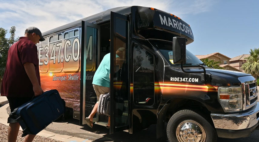 Shuttle to Sky Harbor Airport