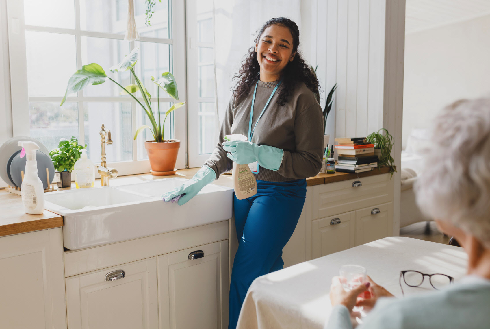 Weekly Housekeeping and Laundry