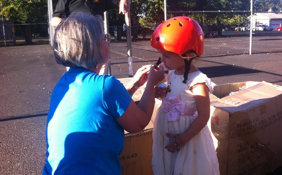 North Plains Bike Helmet Program