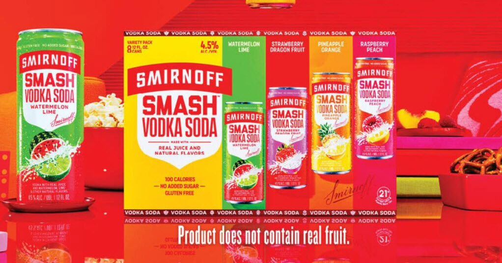 Smirnoff Smash Vodka Soda