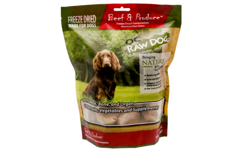 Freeze-Dried Pet Food