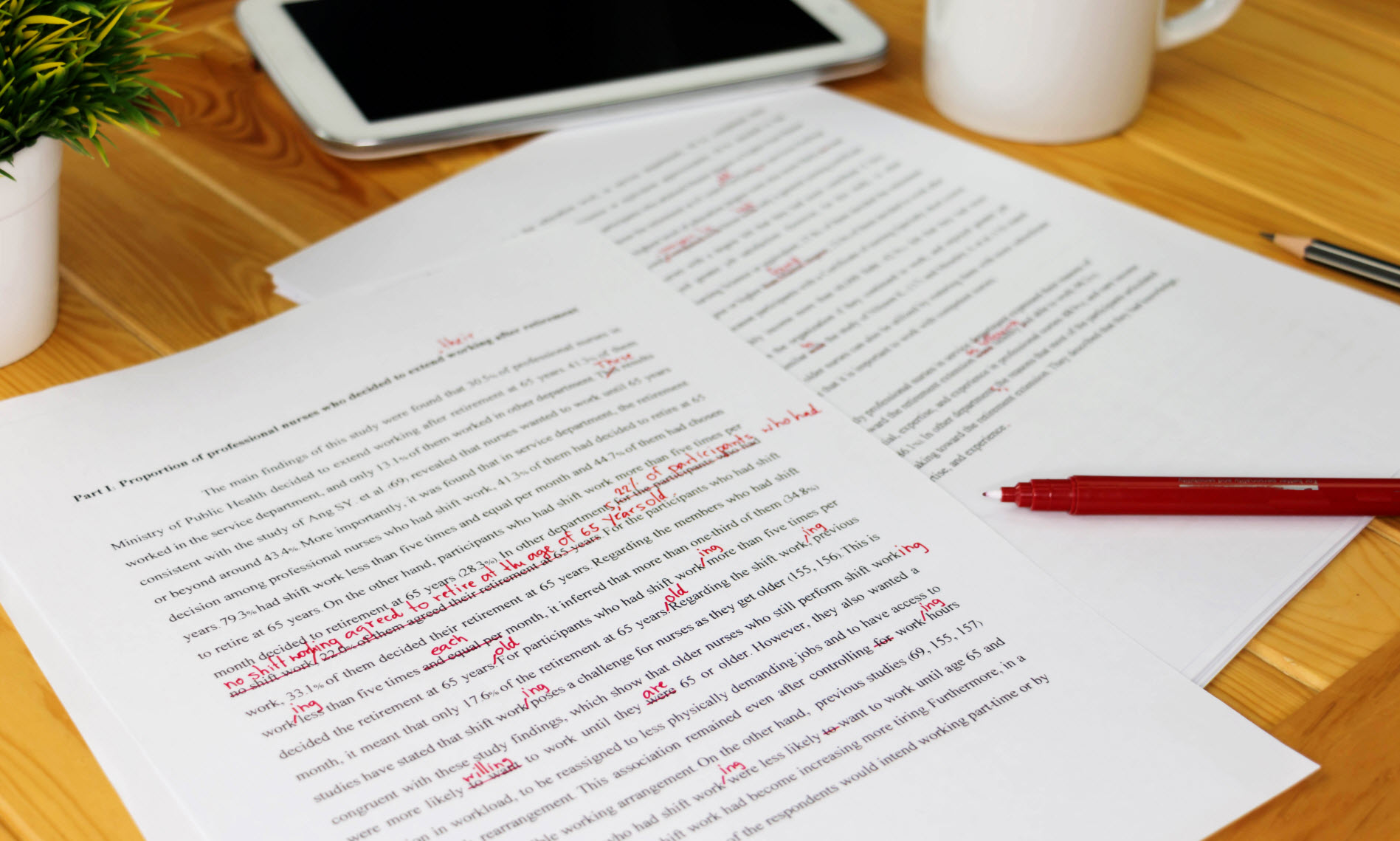 Editing and Proofreading Services